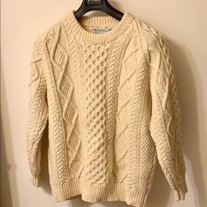Irish fisherman’s sweater